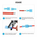 150Pcs Male Female Insulated Wire Spade Terminal Crimp Best Set Connector Y9P5