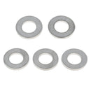 5 Pieces M10 Flat Washer Gasket, Plain Washer for Screw, Titanium Alloy