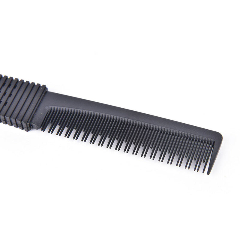 Double ends 2 Use Plastic Metal Hair Brushes Comb Barber Salon Tools Ed JC,aT Kw