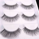 5 Pairs Women's Natural Sparse Cross Eye Lashes Extension Makeup False Eyelashes