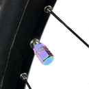 4pcs Colorful Hexagonal Aluminum Car Motorcycle Tire Valve Stem Caps Covers