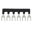 20 Pcs 6-position Fork Pre-insulated Terminal Block Terminal Block