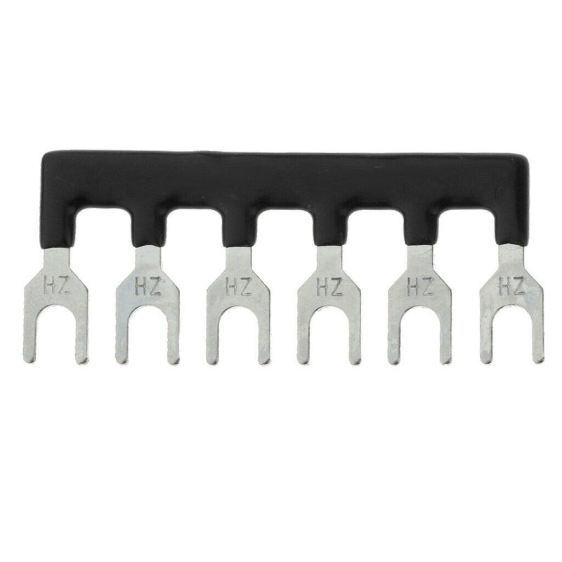 20 Pcs 6-position Fork Pre-insulated Terminal Block Terminal Block