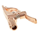 Brass Clamping Ground Wire Clamping 500A 32mm Jaw Opening