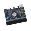 PATA/IDE TO ATA SATA Hard Drive Disk HDD Adapter Converter w/ Switch LED
