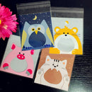 Cat Bakery Cookie Gift Bakery Packing Candy Bags Souvenir Gift OPP Plastic