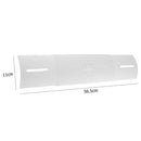 Adjustable Air Conditioner Cover Windshield Air Conditioning Baffle (White)