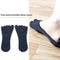 1 Pair Five Finger Toe Socks Elastic Solid Summer Boat Socks (Navy Blue) A