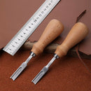 1X(Diy Handmade Leather Craft Leather Edge Beveler Leather Cutting Skiving
