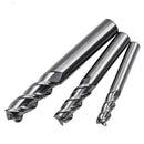 4 Flute Tungsten Steel Flush Trim Router Bit Woodworking Milling Cutter 5mm