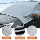 Car Windshield Snow Cover PEVA Cotton Winter Ice Frost Guard Sunshade Protector