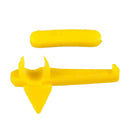 2 Pieces 62mm Tire Changer Duck Head Demolition Pad Nylon Insert Rim Protective