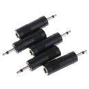 5 X 3.5mm To 6.35mm AUX Audio Stereo Adapter For Headphone Speakers