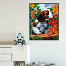5D DIY Diamond Painting Cartoon Dog Cross Stitch Embroidery Rhinestones Kit