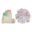40x Label StickersSet Decorative Stationery Stickers Scrapbooking DIY DiaryJR