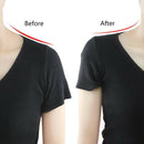 1 Pair Silicone Shoulder Pads Self-Adhesive Enhancer Pads Clothing Accessori Ew