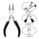 6-in-1 Bail Making Looping Pliers for jewelry Making and Other Crafts, 3mm, 4mm,