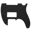 Black 3 PLY Electric Guitar Humbucker Pickup Cut Pickguards For Tele Style N7U4