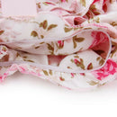 baby girl pink bowknot ruffles pants bloomers diaper cover - S