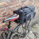 Practical Electric Folding Bicycle Rear Seat Luggage Rack Bag Shoulder Bag QEW