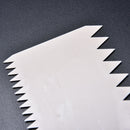 Cake Double-side Teeth Scraper Decorating Cutter Smoother Kitchen Tools Funny OZ