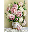 5D DIY Full Drill Diamond Painting Flowers Vase Cross Stitch Embroidery Kit