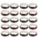 20 pieces fashion jewelry adjustable mood rings color change ring - size 6-10