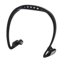 Fasdga Helmets Headphones Sport MP3 Player Wireless FM TF Card Black