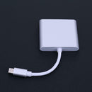 USB3.1 Type-C to HD Muitimedia Interface+USB3.0+Type-C Converter Adatper
