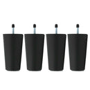 4x Plastic Replacement Furniture Legs Couch/Sofa/Table Leg Chair Feet Bed Risers