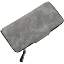Baellerry Women Long Wallet PU Leather Clutch Card Holder Large Capacity Pu