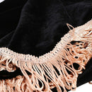 88-key Electronic Piano Keyboard Cover Pleuche Decorated with Fringes Beaut X5R1