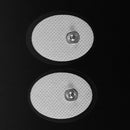 50Pcs 3x4cm Electrode Pads for TENS Non-Woven Self Adhesive Replacement ElecF8O7