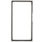 Protective Aluminum Metal Bumper Frame Case Cover for Sony X Compact Black