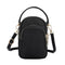 Women Black Mini Shoulder Bags Small Crossbody Cell Phone Purse Holder Gift