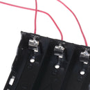 Plastic Battery Holder Storage Box Case For 3x 18650 Rechargeable Battery LJ