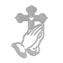 Hand Pray Metal Embossing Cutting Die Stencils DIY Scrapbooking Craft Decor