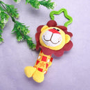 Baby Newborn Infant Handbells Developmental Bed Bells Soft MusicToys (Lion) A