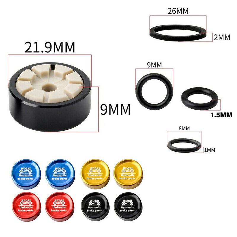 M675 M7000 M7100 Disc Hydraulic Brake Caliper Piston Repair Parts Black