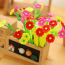 1pcs Ballpoint  Flower Shaped Pen Gel Pen With Creative Fancy Stationery