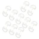 20 Pcs Silicone Earbud For Covert Acoustic Tube Earpiece Walkie Talkie Radio