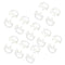 20 Pcs Silicone Earbud For Covert Acoustic Tube Earpiece Walkie Talkie Radio