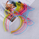6pcs Mermaid Headband boy girl's crown Hair Hoop Kids Birthday Christmas decorME