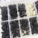 350Pcs Car Door Plastic Rivet Trim Clip Panel Interior Fastener Set VW BMW Ford