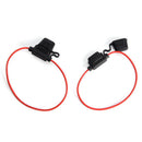 5x 30A 6V-36V Mini Waterproof Amp In Zine Stanard Blade Type Fuse Holder Auto 3C
