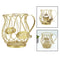 Modern Espresso Coffee Pod Storage Holder & Golden Spoon Kit,Multi-Use Organizer
