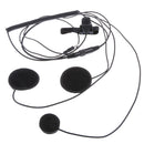 Full Face Moto Motorcycle Bike Helmet Earpiece Headset Microphone For Phones