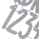 Digital Set Die Cut Numeral Metal Cutting Dies Stencil Scrapbooking Embos 3C