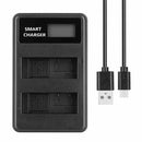 EN-EL14 EN-EL14A LCD Display Dual Port USB Battery Charger for Nikon P7800