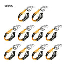 10PCS Nylon Net Bag Ball Carrier for Volleyball Basketball Football Soccer New